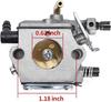 Carburetor Replace for Walbro WT-194-1 Tillotson HU-136A Carb Stihl 024 026 MS240 MS260 024AV 024S Chainsaw 1121-120-0611