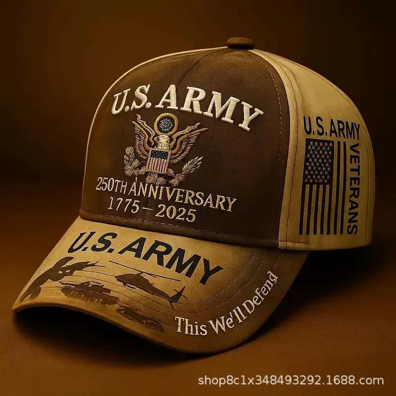 2026 3D digital printing Independence Day sunshade baseball cap outdoor cap adjustable (55-60cm)