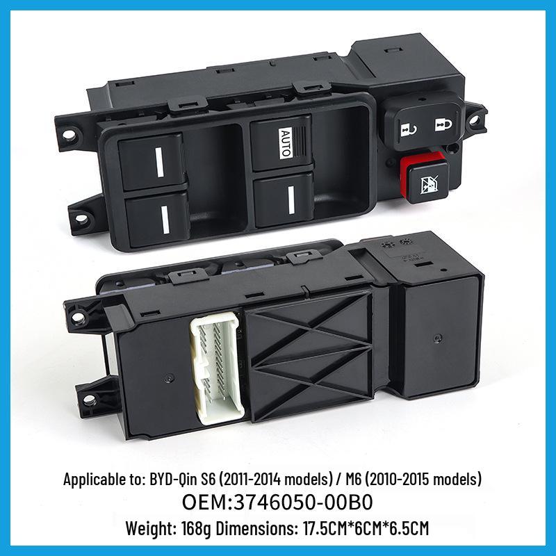 BYD S6/M6 Power Window Switch Assembly for 2011-2014 Models (S6-3746500A)