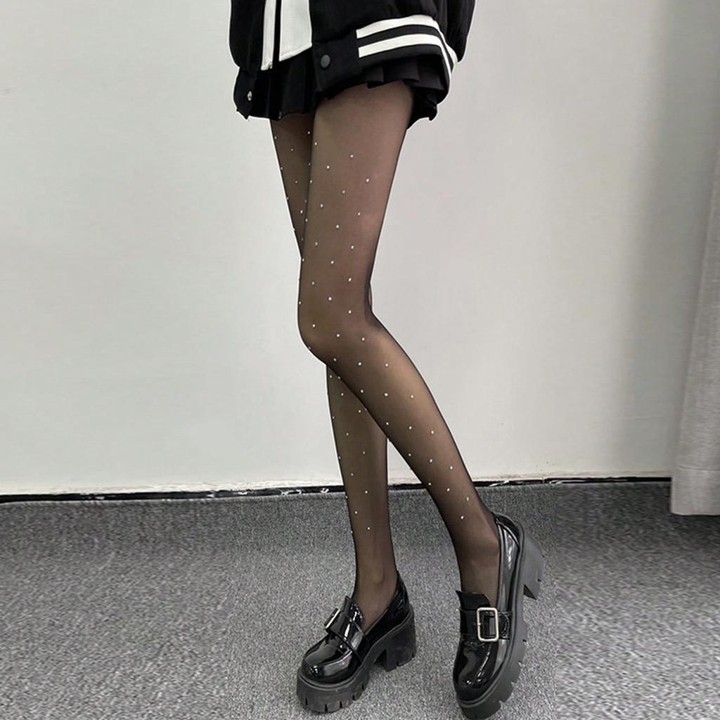 Stockings summer thin women's anti-hook silk durable wear can not be cut off crotch pantyhose naked muscle ironing belt drill socks skin socks
