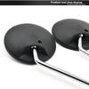 Motorcycle Left & Right Rearview Mirror, Durable 8mm Mount Mirror Fit for CG125 ZJ125 Jialing JH70 70cc 125cc.