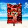 1 Stück SL Benfica Decke, Gemütliche Bedruckte Wohndecke, Ein Herzliches Geschenk für Ihre Familie und Freunde