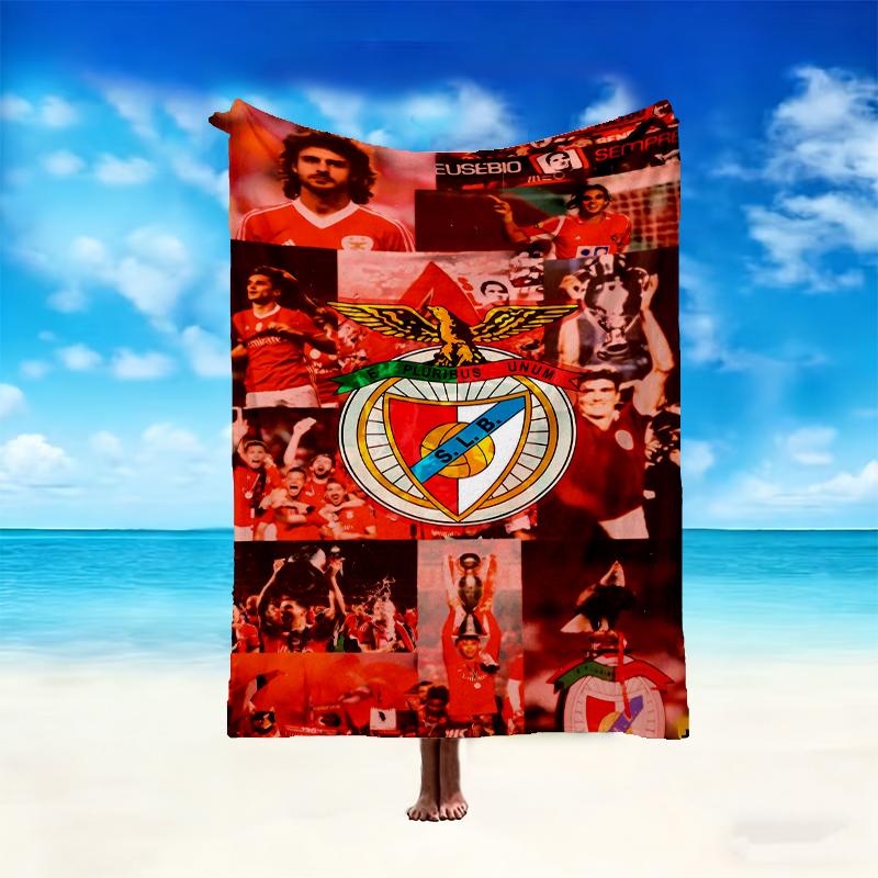 1 Stück SL Benfica Decke, Gemütliche Bedruckte Wohndecke, Ein Herzliches Geschenk für Ihre Familie und Freunde