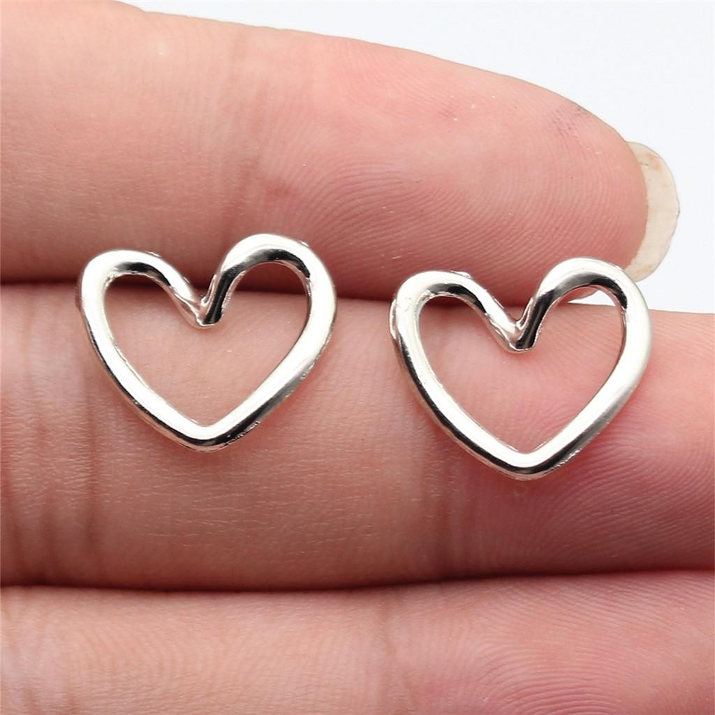 Heart Connectors Love Symbol Antique Bronze Zinc Alloy Jewelry Making DIY Jewelry Making Style Pendant Connectors