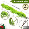 Norfolk Pine Christmas Vine Ornament – Soft Rubber Pine Needle for Home Dining Table Decoration
