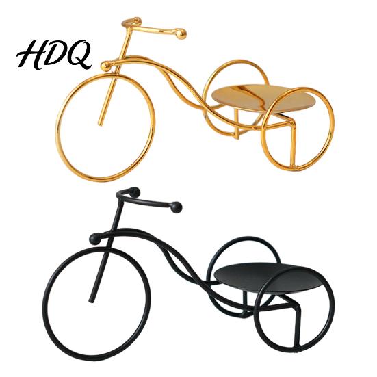 Aromatherapy Stick Holder Creative Bicycle Candle Holder Iron Art Compact Candlestick Scented