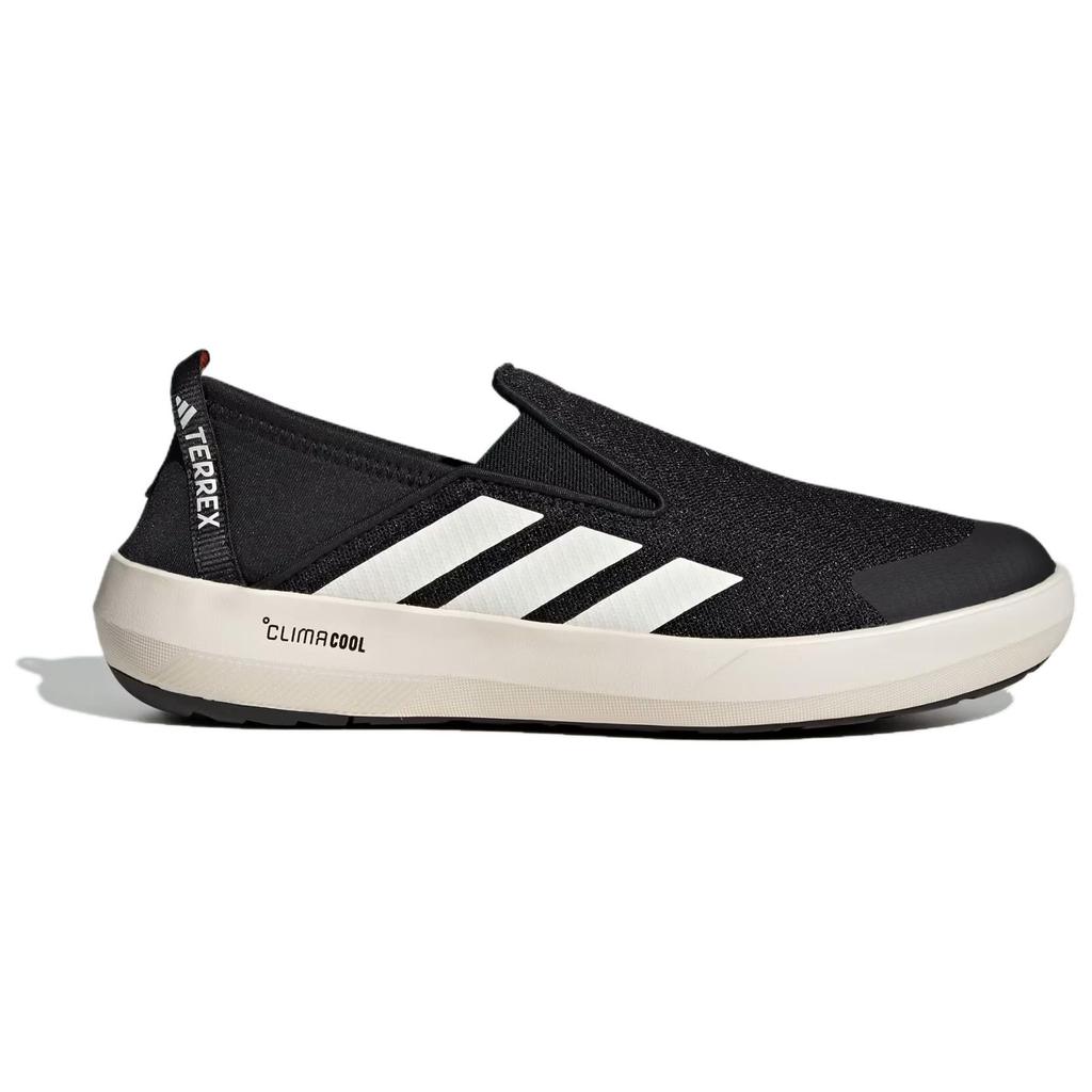 Adidas Terrex Boat Slip-On Black Chalk Unisex Sneakers Core-Black Chalk-White Semi-Impact-Orange JI3502
