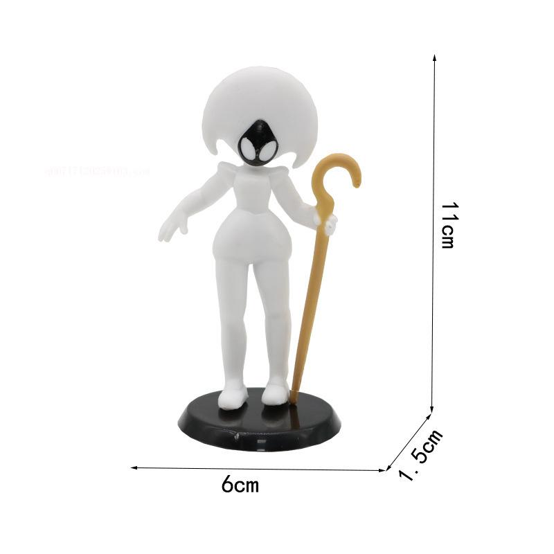 Latest Product: Hollow Knight Silk Singer'S Workspace Ornament Doll Game Model Desktop Ornament 6 Models With Base