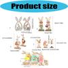 Easters Decorations Easters Bunnies Wood Ornament Easters Tabletop Centerpieces Signs Easters Party Supplies Gifts