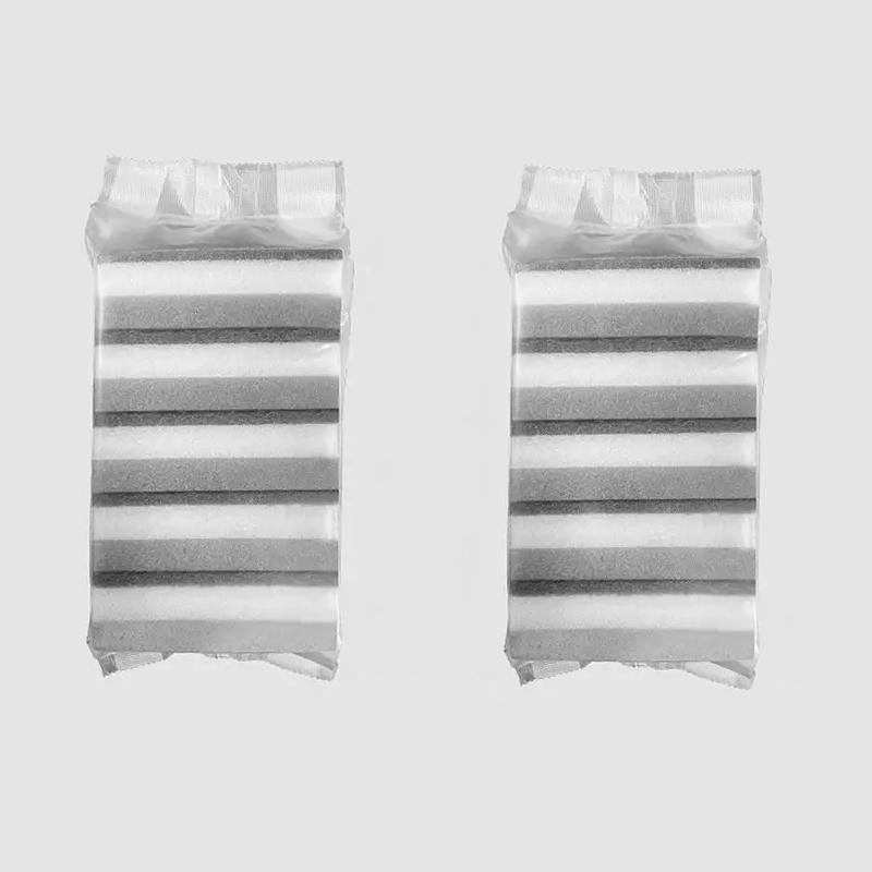 

5/30 шт. Двусторонняя чистящая губка для мытья посуды, бытовая губка для мытья посуды, кухонная щетка для мытья посуды, губки для ресторана