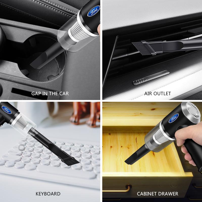 Car Wireless Vacuum Cleaner High Powerful Dual Use Portable Vacuum Cleaner For Ford Mondeo MK1 MK2 MK3 MK4 MK5