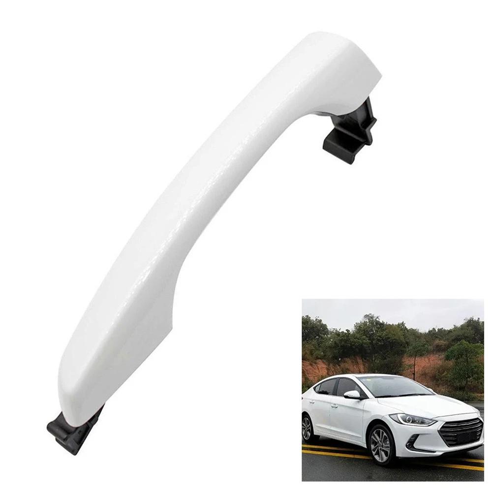 Door Handle White For 2017-2020 Hyundai Elantra Front Right Outside #82661-F2010