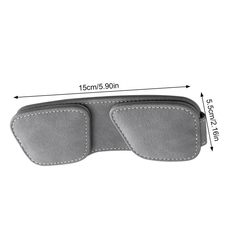 Porte-lunettes de soleil et clip pour carte de ticket, clip stable pour lunettes, clip de suspension multifonctionnel pour lunettes, accessoires pour visière, pratique pour