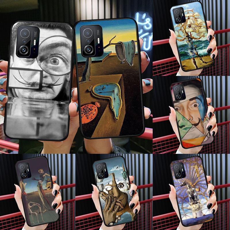 Salvador Dali Kunst-Hülle für Xiaomi POCO X7 Pro X3 X5 X6 F3 F5 F6 M6 Pro 11T 12T 13T 14T Pro 13 14 Ultra Abdeckung