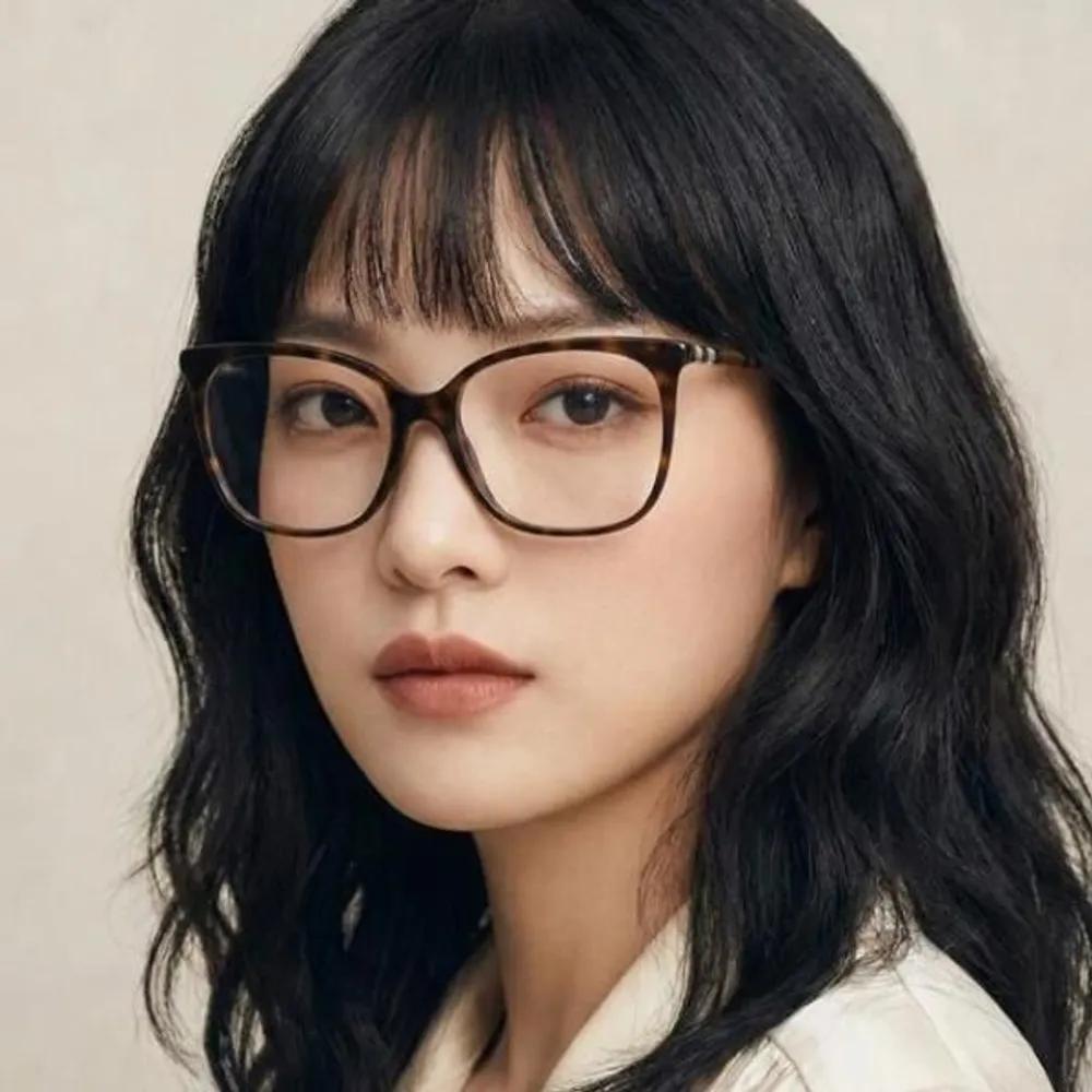 

[Burberry] Eyeglass Frames BE2367 4017 Dark Havana Fashion Square Horn-rimmed LOUISE