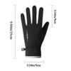 Nonslip Cycling Gloves Warm Ski Gloves Fashion Winter Gloves  Skiing