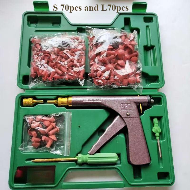 Car Tire Repair Tool Tire Repair Kit Auto Bike Tire Repair Puncture Plug Garage motorcycle Wheel Vacuum Gun Kit with Mushroom