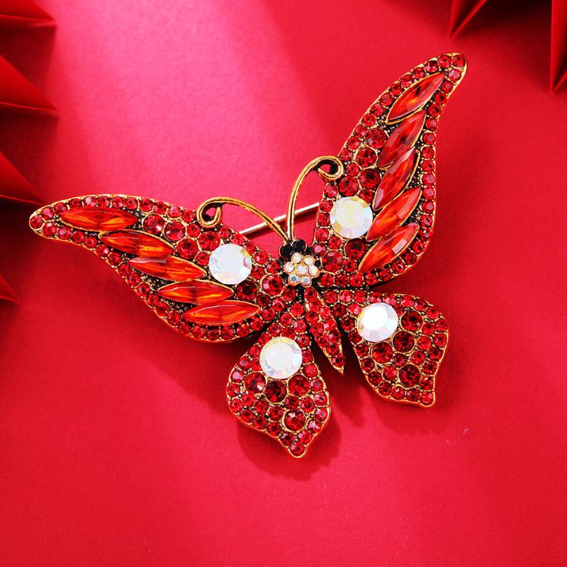 Creative Vintage   Butterfly Brooches For Women Clothing Coat Accessries Gifts
