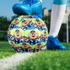 Sheriff Labrador Theme Size 5 Soccer Ball, Suitable for Both Indoor and Outdoor Matches, a Gift Suitable for Everyone.