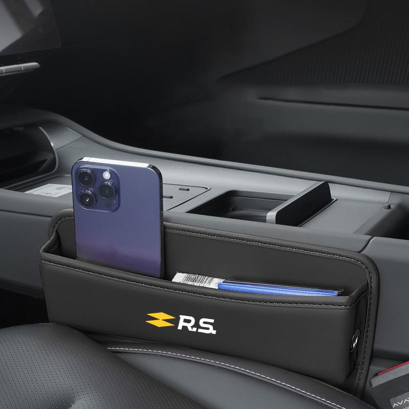 Multi-function Car Styling Seat Gap Storage Bag Organizer Box For Renault RS Line Fluence Captur Megane Clio Kadjar Arkana Logan A23