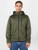 CMP Men's Mottled Softshell Jacket with Detachable Hood (3A01787N-M) Green Oil