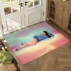 Singer T-Tate McRae Music Floor Mat Soft Thickened Absorbent Non-Slip Bedroom Living Room Door Mat Home Decor Flannel Rugs