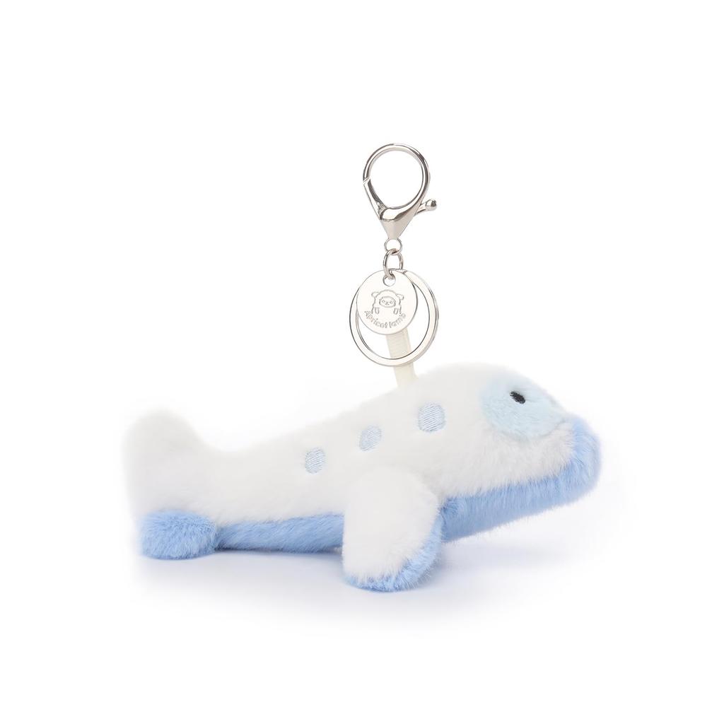 Aprikosenlamm Komfort Flugzeug Niedlich Weich Schlüsselanhänger Plüschtier, Perfekt für Jungen und Mädchen, Passt an Kinderrucksäcke und Handtaschen, 15cm