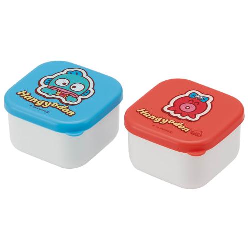 Skater Mini Sealable Storage Containers for Side Dishes, 160ml, Set of 2, Sanrio Hangyodon Party Containers, MO2WAG-A