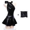 Erotic Small Sexy PU Bodycon Black [SENMHS] Sexy, Lingerie, Extreme, Breasts, Cute, Leather-Look Costume, Bondage, Lingerie, Enamel, PVC, Queen,