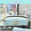 Cute Miffy Bunny Pen Case With Cotton Fabric Large Capacity For Students And Office Use
