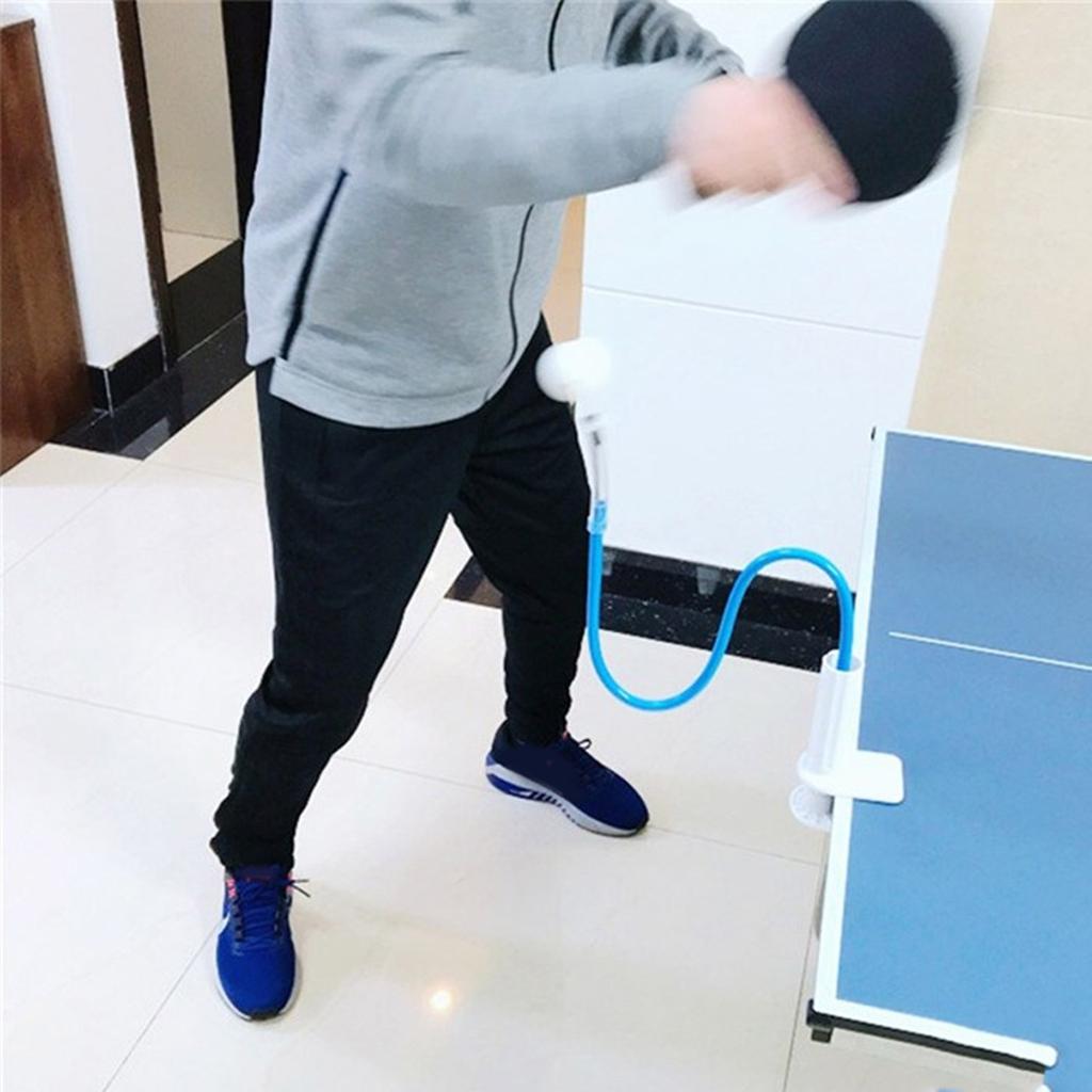 Robot de antrenament pentru tenis de masă, mașină cu minge de ping-pong cu rebound rapid fix, antrenor de tenis de masă pentru mângâiere durabilă