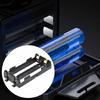 2Pcs 18650 Battery Holder Case with Gold Plateds Coppers Terminals for Enhanceds Conductivity and Durability