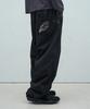 SUPERSUB Cut-Off Layered Balloon Fit Sweatpants - Black