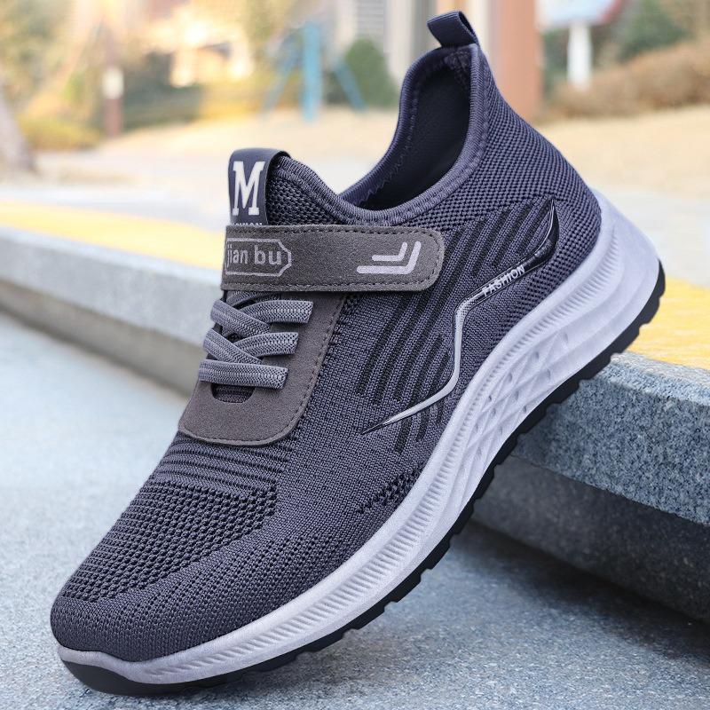 Schuhe Herrenschuhe nke Herrenschuhe Mesh atmungsaktiv und geruchshemmend Sneaker Übergröße Walking Dad Schuhe Einzelschuhe