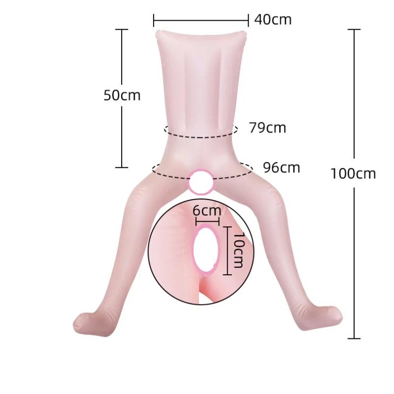 Pánská sexuální panenka Anime Nafukovací panenka Mužská PVC Masturbační kalíšek Erotická sexuální hračka Sexuální produkt pro dospělé