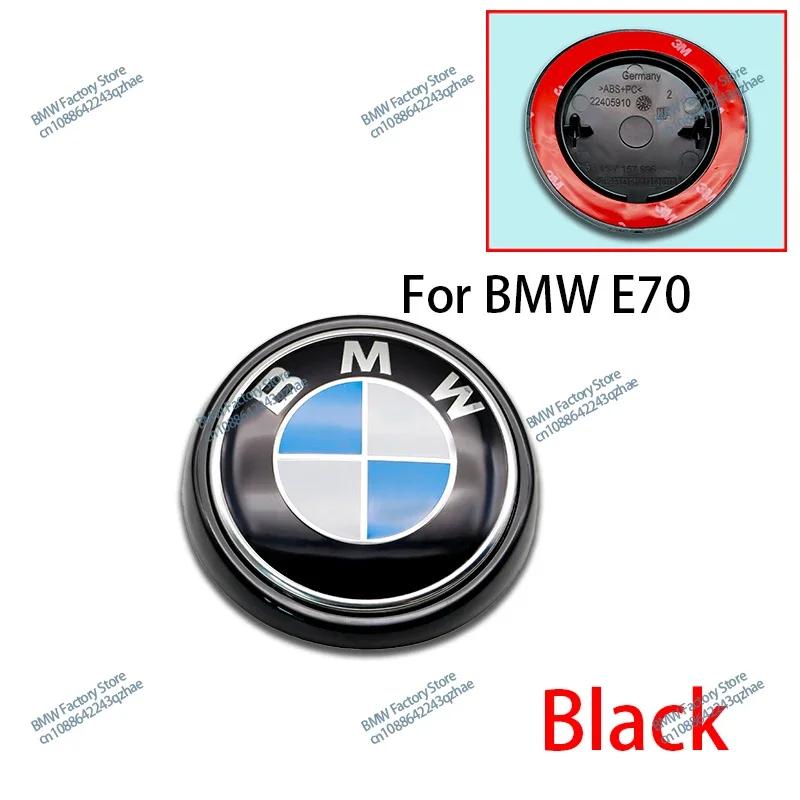 New 1PC Sticker Emblem 100mm 95mm Hood Rear Trunk Logo For BMW Dedicated  F15 F16 51147294465 E70 51147157696 Decoration Ac