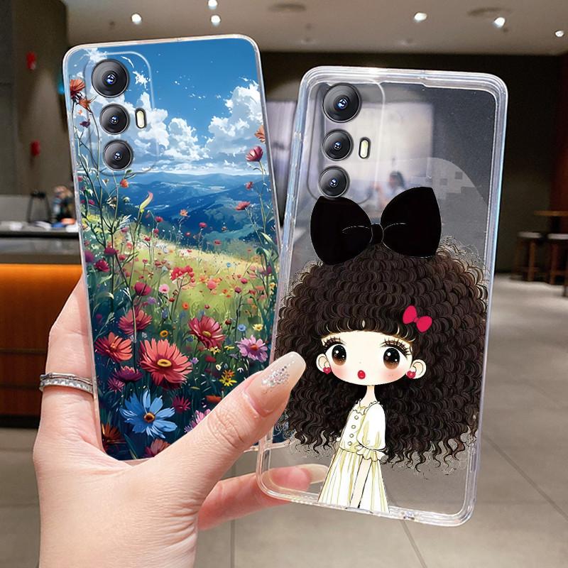 Cool Lucky Pattern Koi Case For Cubot Max 5 Silicone Shockproof Cover For Cubot Max 5 Viral Popular Transparent Soft Case
