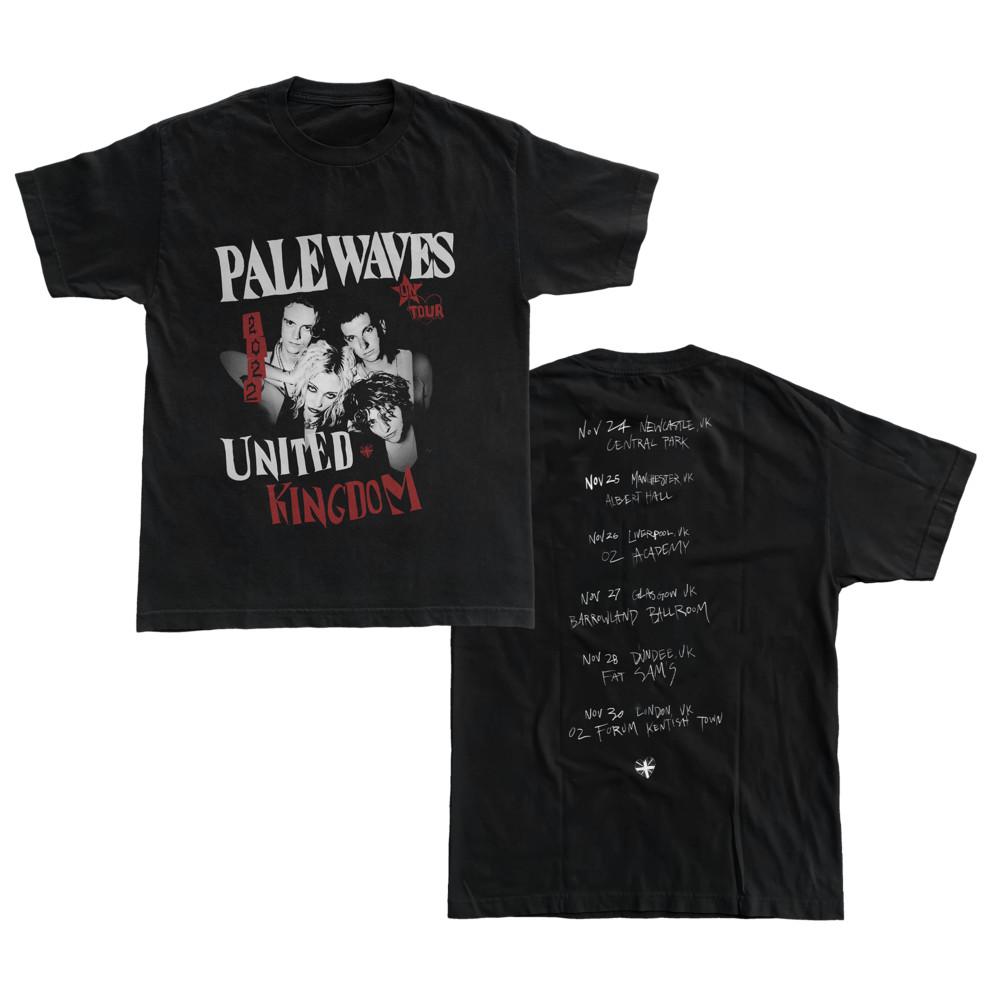 New Popular Pale Waves Black T-Shirt Cotton Full Size DN26 Unisex T-Shirt L