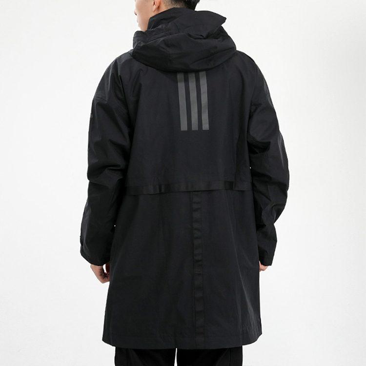 Adidas Jackets Men's Black Hooded Moderate Other FI0632