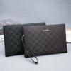 Borsa Portatile a Quadri Moda Business da Uomo, Busta Lettera, Portafoglio Portatile da Uomo, Leggero per Pendolari Business