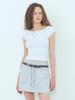 ETMON Lace Trimming T-Shirt White