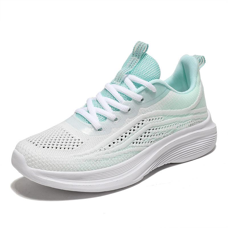 Summer new women's shoes large mesh breathable versatile soft sole casual shoes light running sports shoes mesh women's summer