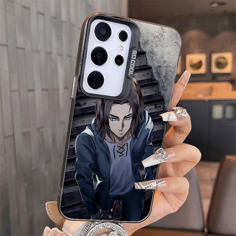 A-Attack On T-Titan Eren Yeager Shockproof Phone Case for Samsung A17 A16 A15 A14 A37 A57 A36 A56 A26 A35 A55 A25 A34 A54 A24 A1