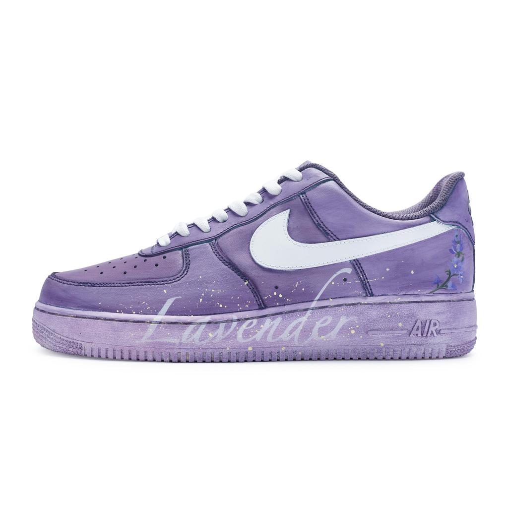 Nike Air Force 1 Low 811 Manufacturing, Lavender Height Increasing Low top Skateboard Shoes GS White Purple DH2920-111(Team80-)