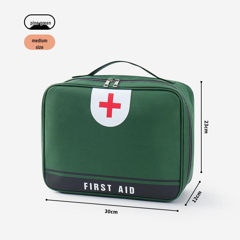 Portable Medical First Aid Bag for Home, Camping, and Car Emergencies