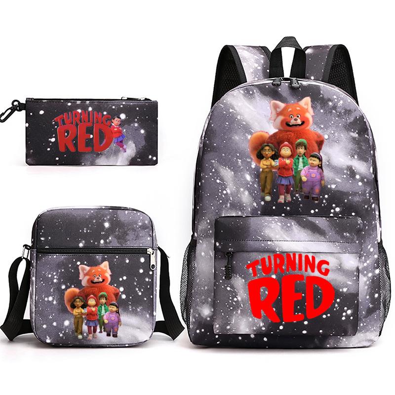 2022 Youth Metamorphosis 3 Sets/piece Laptop Backpack School Teen Girl Student Schoolbag