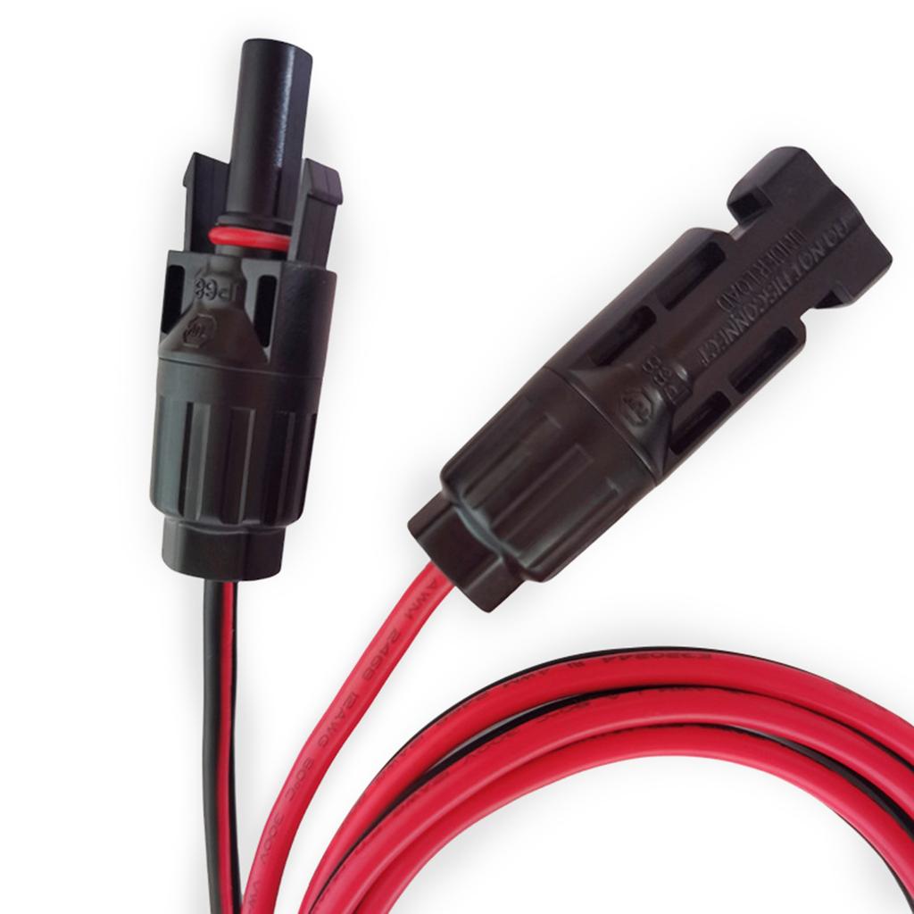 Solar Charge Cable Solar Connector to XT60 Adapter Connector Connect Solar Panel for Portable Power Station