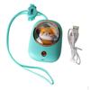 Cartoon Necklace Fan Settings Rechargeable USB Cooling for Jogging Walking Outdoor Activities