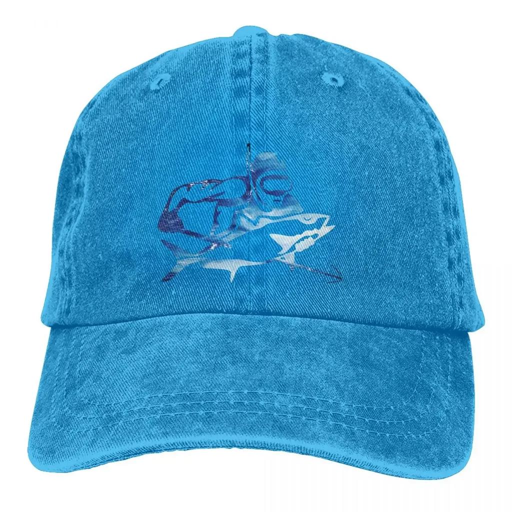 Freediving Spearfishing Baseball Cap Men Cowboy Hats Women Visor Protection Snapback Dive Scuba Diving Caps