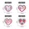 Cute Cat Heart Enamel Pins Custom Pink Cat's Paw Brooches Lapel Badges Clothes Animal Jewelry Gift for Kids Friends